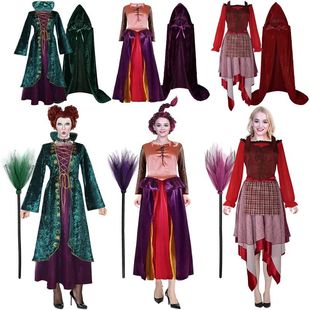 Hocus Pocus 2 vestido longo para mulheres e meninas, baile d