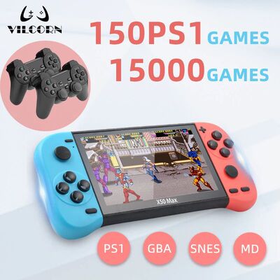 Consola de juegos portátil X50 Max, pantalla HD de 5,1 pulg