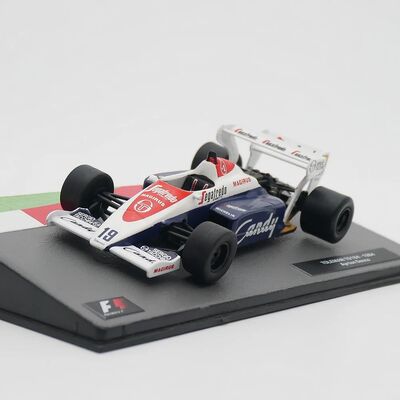 Toleman-Coche de juguete de Metal modelo Ixo 1:43 TG184 1984