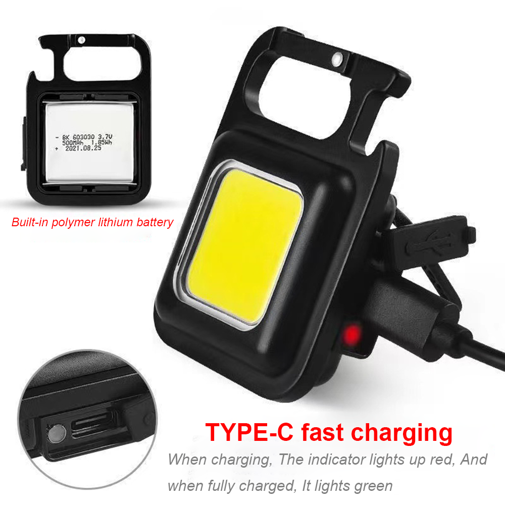 Outdoor Camping Portátil Multifuncional Mini LED Lanterna T