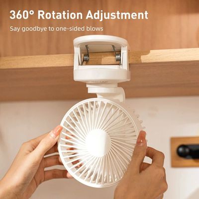 Ventilador de escritorio eléctrico inalámbrico con USB, ci