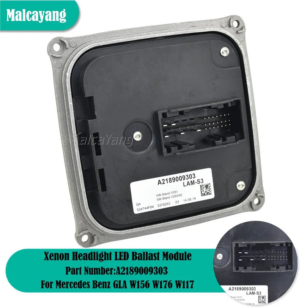 Unidad de Control de módulo de balasto de faro LED para Mer