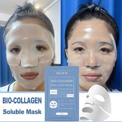 Máscara Facial Bio-Colágeno, Removedor nstantaneo de Rugas