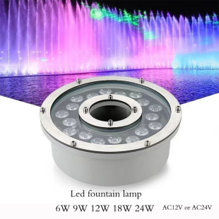Fuente de luz Led para piscina, 6w, 9w, 12w, 18w, libre de A