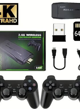 Consola de videojuegos Stick Lite 4K M8, controlador inalám