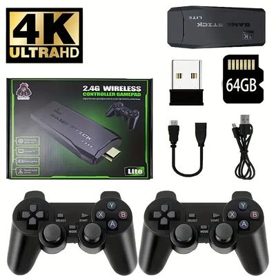 Consola de videojuegos Stick Lite 4K M8, controlador inalám