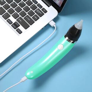Novo recarregável bebê nariz limpador de silicone suc??o a