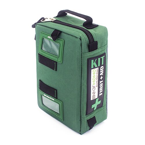 Empty first aid kit Emergency medical aid first aid kit bag