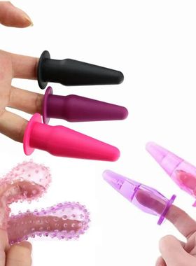 Bdsm silicone dedo anal sexo brinquedos para o homem erótic