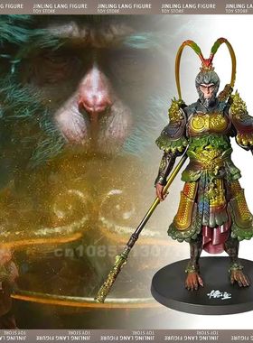 Mito preto Wukong Figura Anime, The Destined One Action Figu