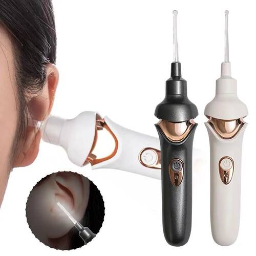 1pcs Electric Vacuum Ear Wax Remover Luminous Ear Pick Sucti