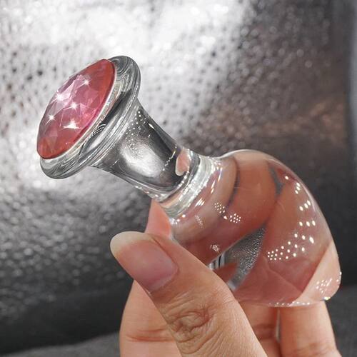 Cristal Anal Plug Brinquedos Sexuais, Jogos Adultos, Dildos,