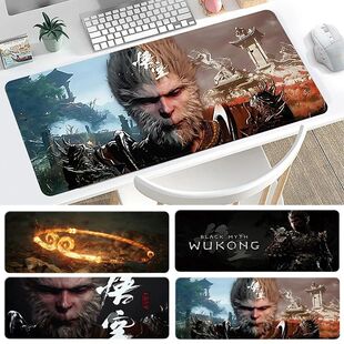 wukong para Tapete mouse tapete grande preto mito