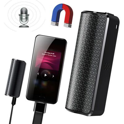 Gravador de áudio ativado por voz com microfone 8/16/32/128