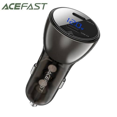 ACEFAST-cargador de coche B10 de carga rápida USB C para iP