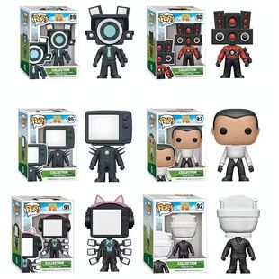 Fun POP Skibidi Toilet Man Camera Man Figure TV Man Speaker