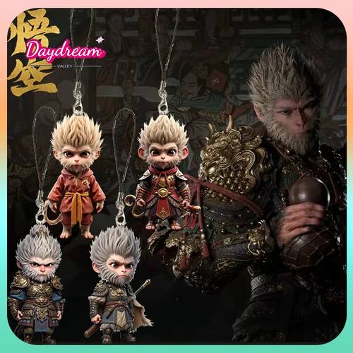 Wukong Action Figure O Destinado Um Chaveiro, Mito Negro, Br