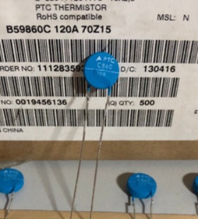 EPCOS B59860C120A70Z15 PTCC860 正温度热敏电阻 15欧 1.5A 支