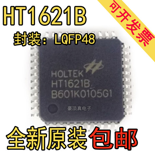 全新 HT1621B RAM映射 LCD驱动器 液晶芯片 贴片SSOP48