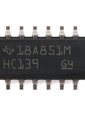全新原装 SN74HC139DR SOP-16 解码器/多路信号分离器芯片