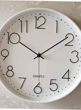 10 inches silent wall clock bedroom living room colorful