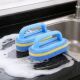 Cleaning Purpose Brushes Ergonomic Scrub 2Pcs Handle All