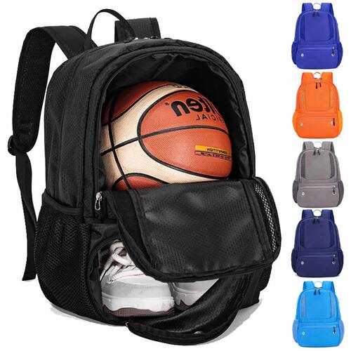 Oxford Backpack Water-Resistant Basketball Sports Outdoor Tr