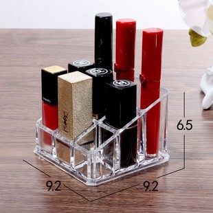 e Lipstick Storage Box Acrylic Makeup Organizer Storage Case