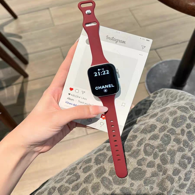 一体式小蛮腰硅胶表带适用华为watchFIT4pro华为手表FIT4表带FIT3