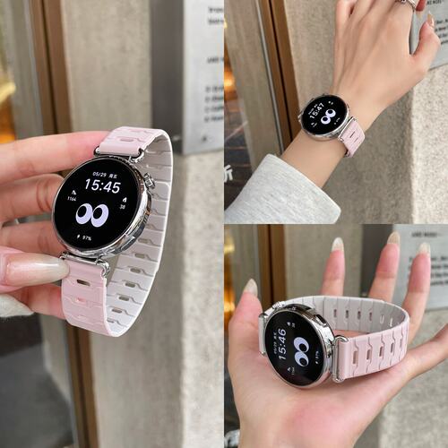 适用华为gt6表带gt5手表watch5磁吸gt4硅胶智能watchgt6女款pro