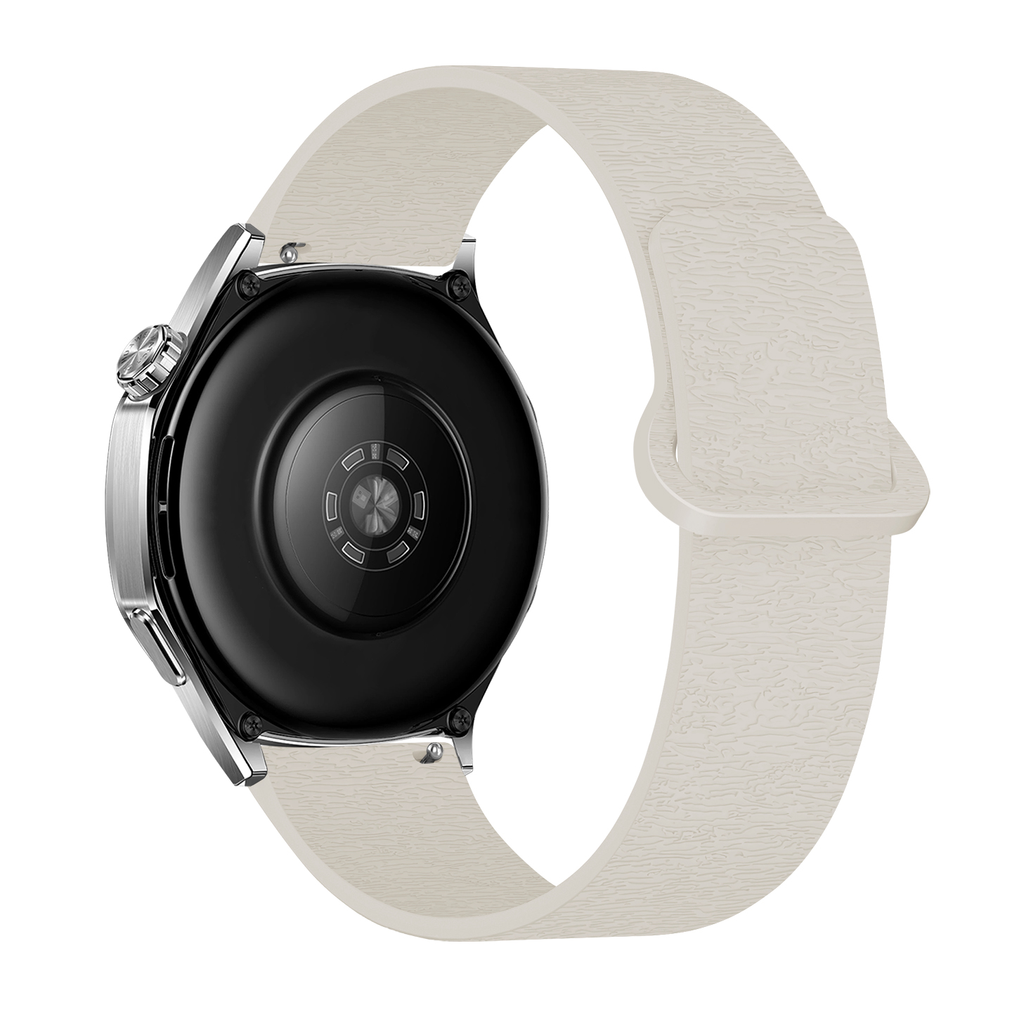 适用华为gt5硅胶手表带watchgt5pro木纹磁吸腕表GT4男GT3运动木纹