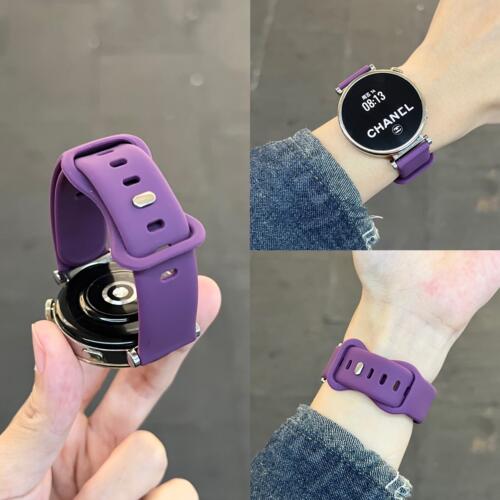 简约蝴蝶扣硅胶适用小米watchS5/S4表带Watch5高级创意Color2腕带