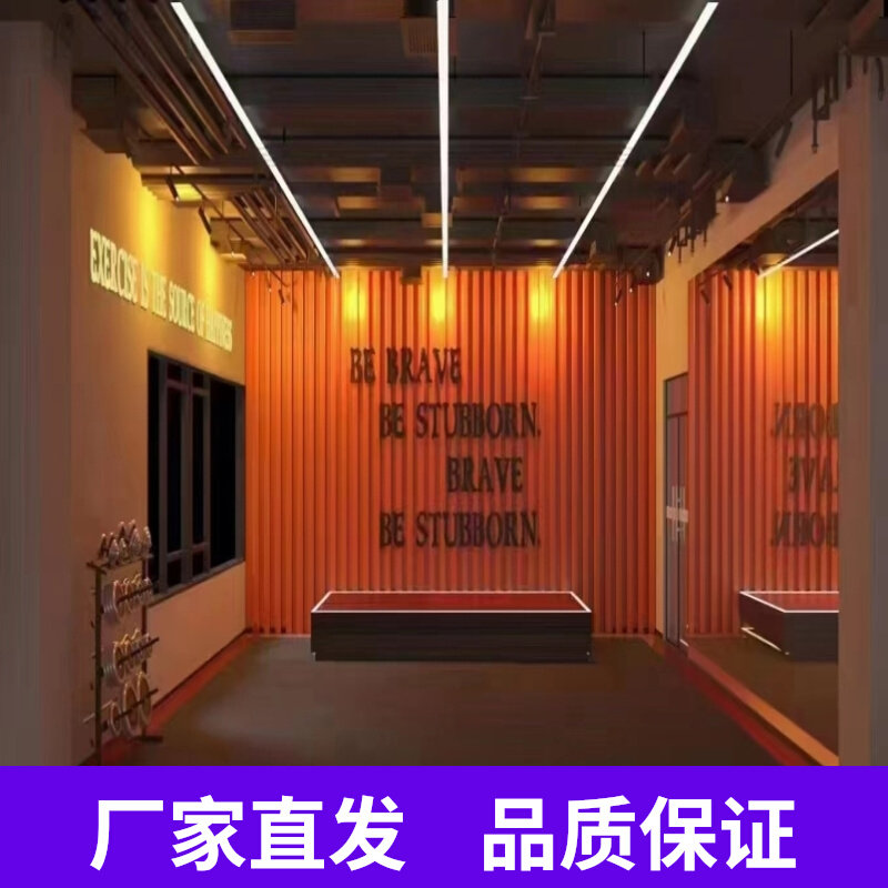 u型铝格栅槽型材格珊外墙专用堵头材料铝方管室外铝方通门头客厅