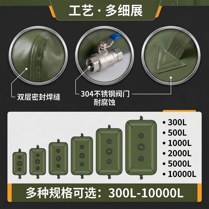 油囊储油汽油柴油加厚软体户外可折叠大容量TPU便携式运输车载