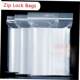 Bags Bean Lock 100Zip Ziplock Snack Candy Plastic Seed Bag