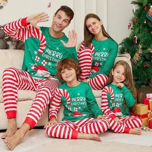 2024 Christmas Family Matching Pajamas Adult Kid Baby Outfit