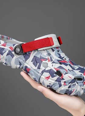 Plus Size 47 Summer Men Sandals Light Soft EVA Men's Hole Sh