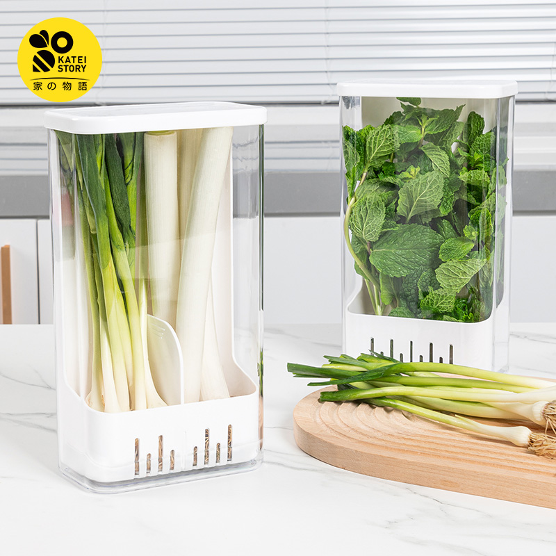 家之物语香菜小葱薄荷水培保鲜盒
