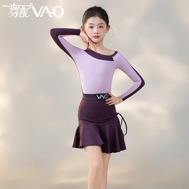 舞配女童拉丁舞练功服2026新款