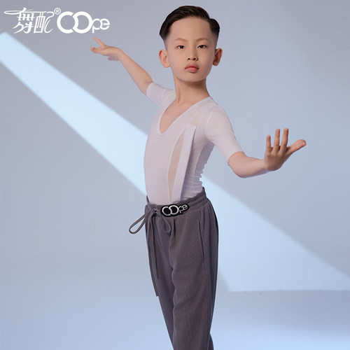 oope舞配男练功服训练服拉丁舞服