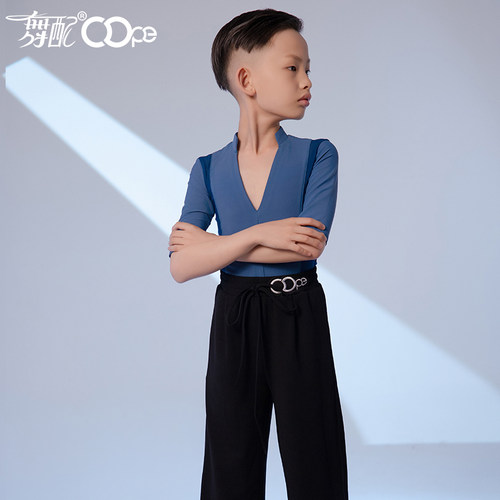 oope舞配男拉丁舞服练功服训练服