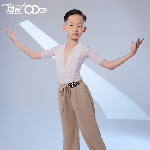 oope舞配男拉丁舞服练功服训练服