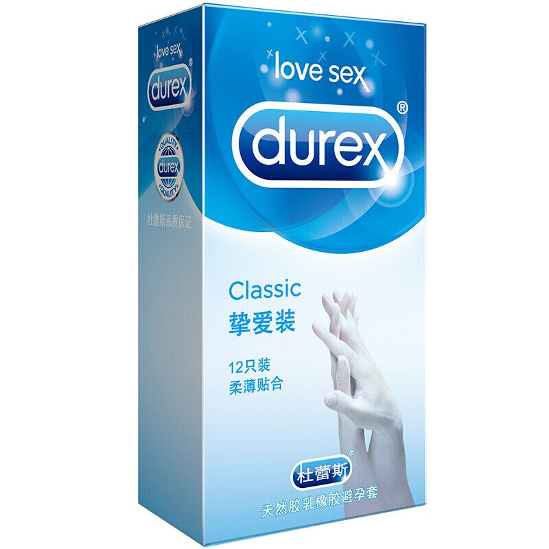 durex/杜蕾斯 杜蕾斯挚爱装12只装