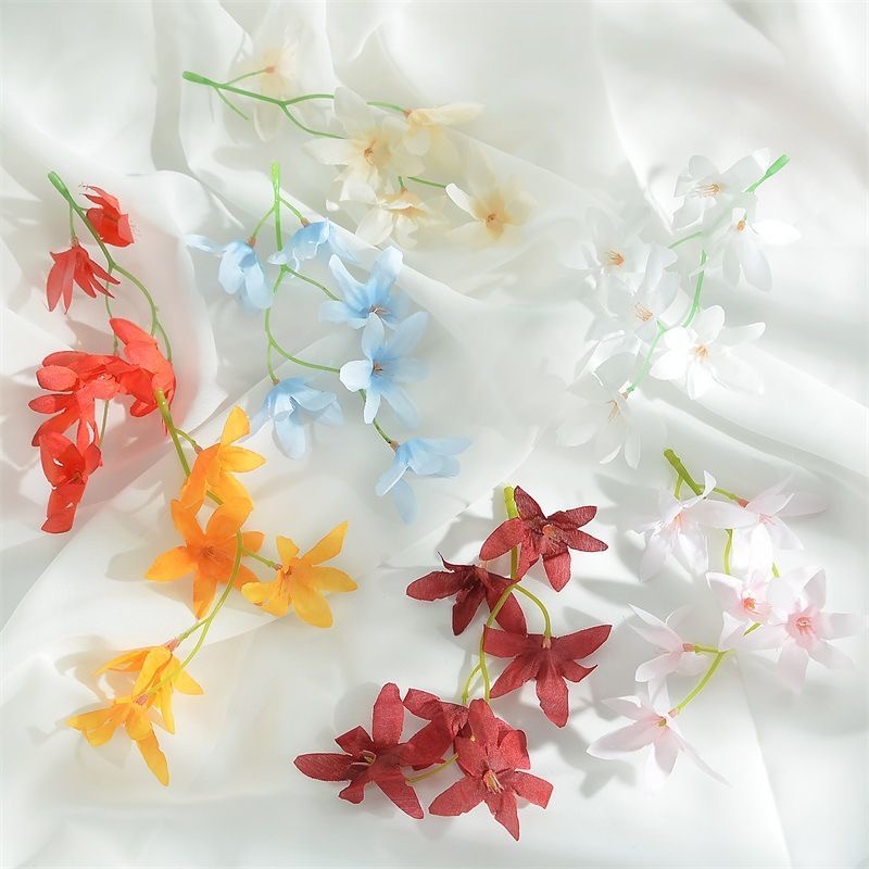 发簪diy手工头饰花环婚礼花墙