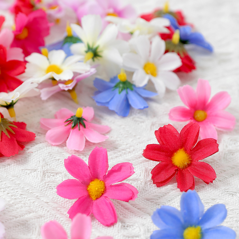 雏菊花DIY手工花环服装辅料配件