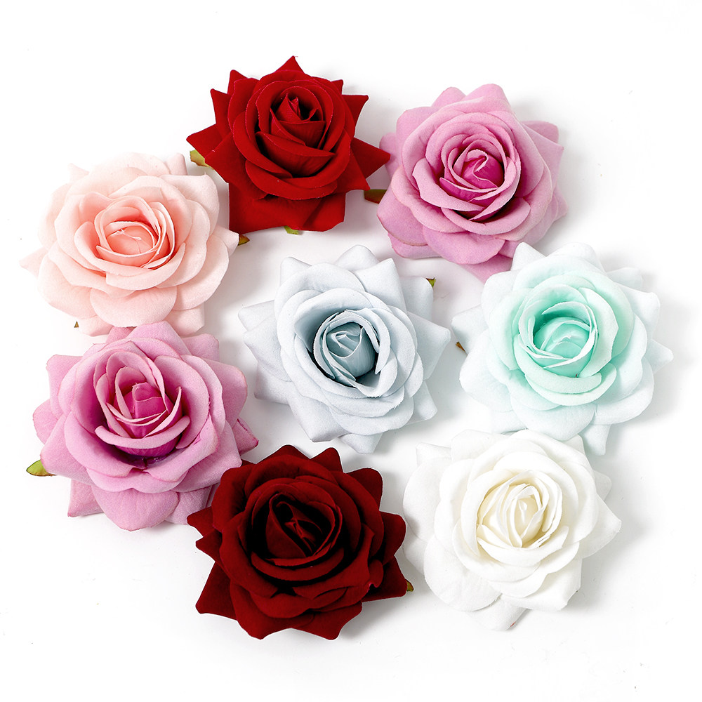 仿真尖角玫瑰花朵头饰发饰手工diy假花装饰 婚庆胸花服饰装扮材料,家居饰品,仿真花/假花,淘宝优惠券,粉丝福利购,淘宝优惠卷