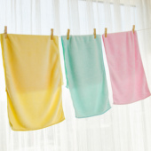 珊瑚绒毛巾浴巾轻薄透气ONEDAY出口日本同款 洗脸吸水不掉毛柔软