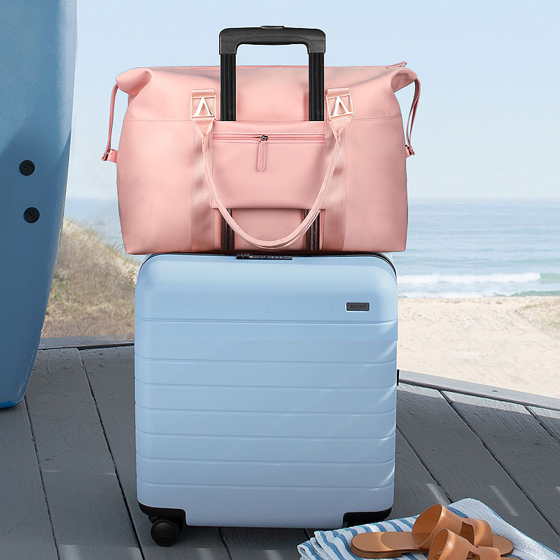 sportsgirl大容量女短途旅行包手提出差行李包穿拉杆包待产收纳包