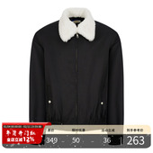 PMET 「可拆卸」翻毛领夹克 一衣多穿老钱风基础休闲外套秋冬情侣