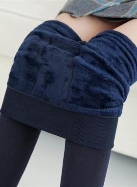 women winter thick wrm therml fleece leggings sexy pnts女